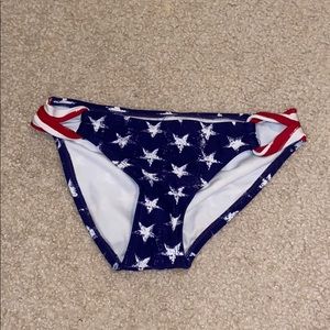 red white blue USA bikini bottoms